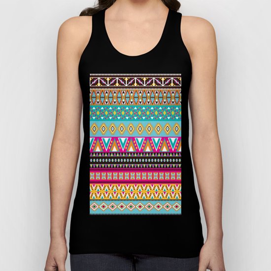 Aztec pattern Unisex Tank Top