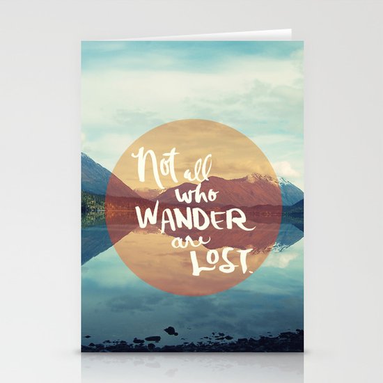 Wander II Stationery Cards