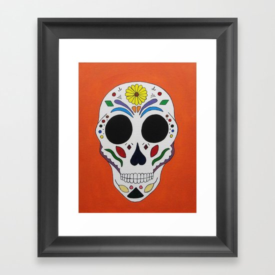 Sugar Skull #1 Framed Art Print