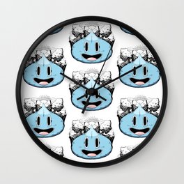 The Least Expensive Slime (Blue) Wall Clock