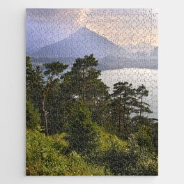 Niesen mountains. 2.362 meters. Alps. Thun lake. Switzerland. Jigsaw Puzzle