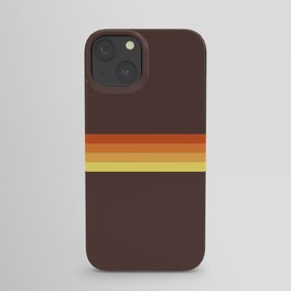 Abstract Sunrise Stripes Tecumbalam iPhone Case