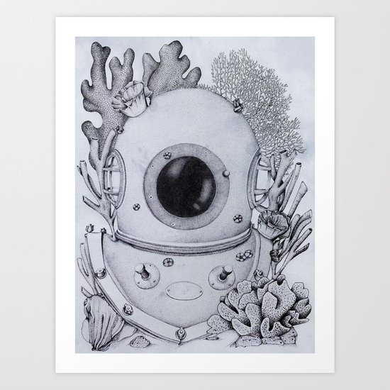 Deep Sea Art Print