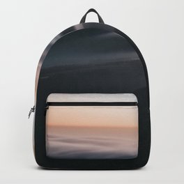 Sunset mood - Landscape and Nature Photography Backpack | Clouds, Dusk, Evening, Sun, Nature, Mountains, Adventure, Photo, Explore, Peaks 