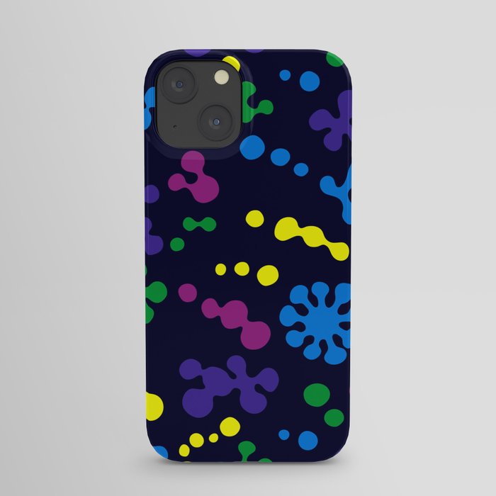 Expressive Abstract Spritz iPhone Case