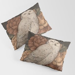 Snowy Owl Pillow Sham