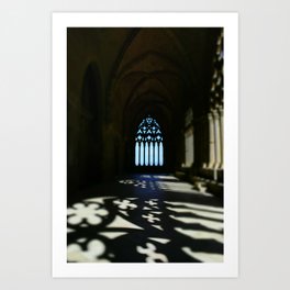 Catedral de Santa Maria de la Seu Vella Art Print | Vintage, Photo, Space, Architecture 