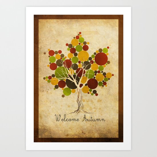 Leafy Art Print