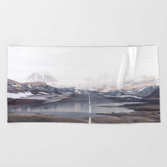 The Broken Way Beach Towel