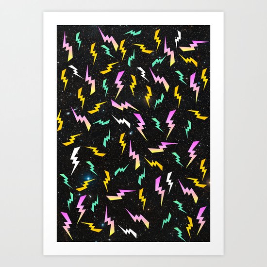 Bolt Pattern Art Print