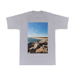 Sunny Day at the Rocks T Shirt