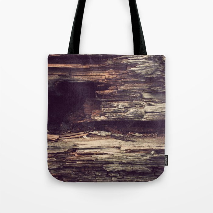 Wood Texture Tote Bag