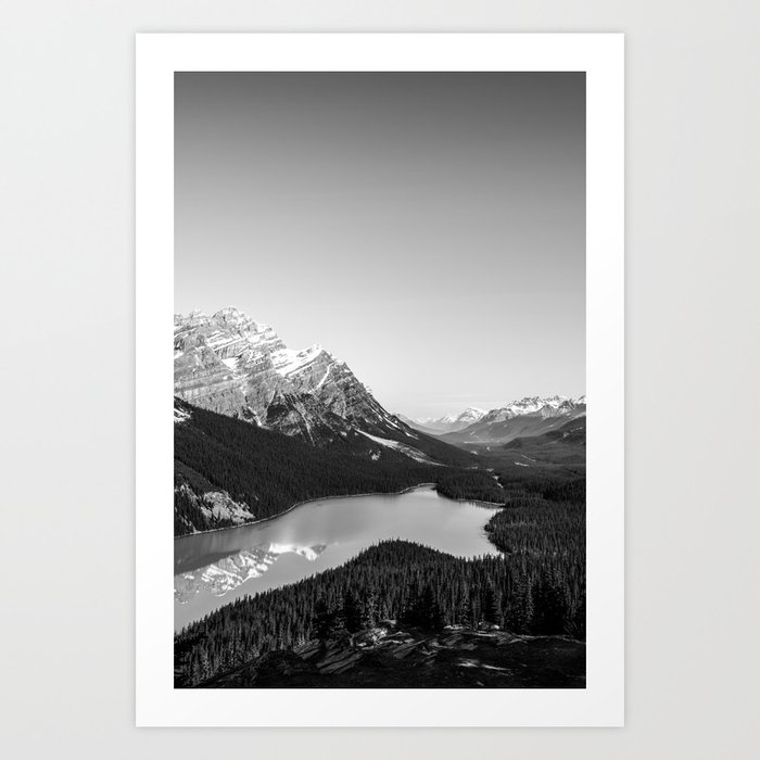 Peyto Lake | Travel Alberta | Rocky Mountains | Landscape Photography Art Print
