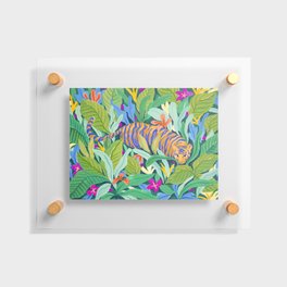 Colorful Jungle Floating Acrylic Print