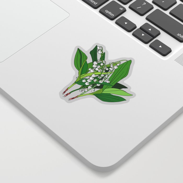 Lilly of the Valley Sticker