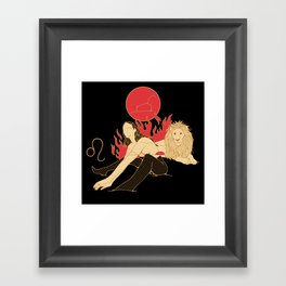 LEO Framed Art Print