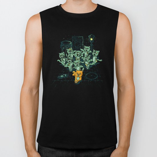 Zombie Cats Biker Tank