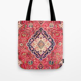 Tabriz Antique Persian Rug Print Tote Bag