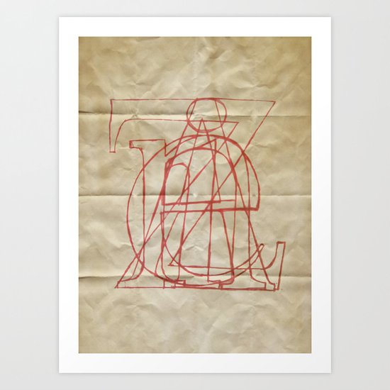 Zaine Art Print