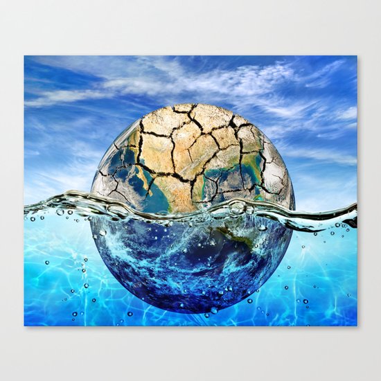 Global Warm Canvas Print