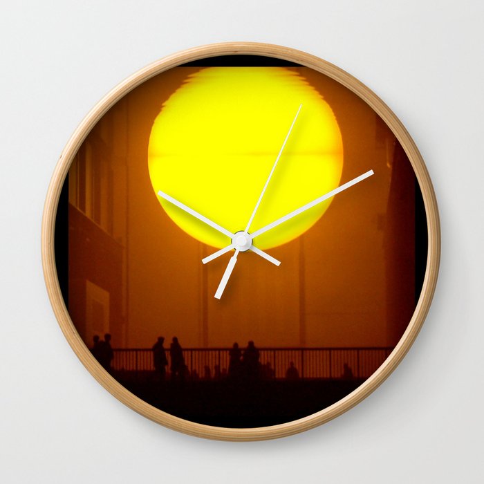 Indoor Sunset Wall Clock