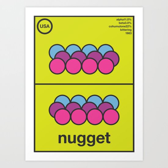 nugget single hop Art Print