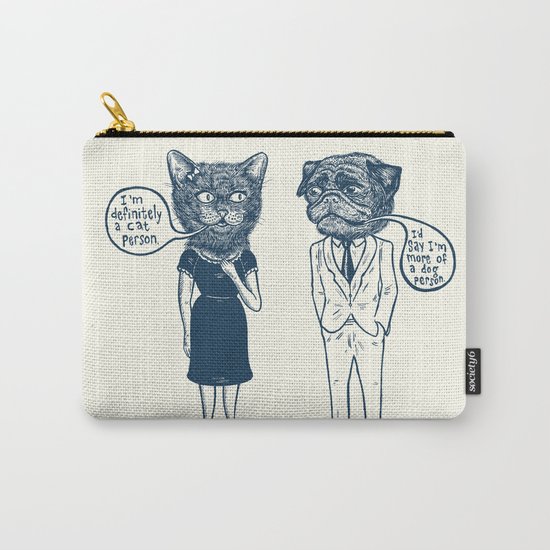 Types Of People Carry-All Pouch