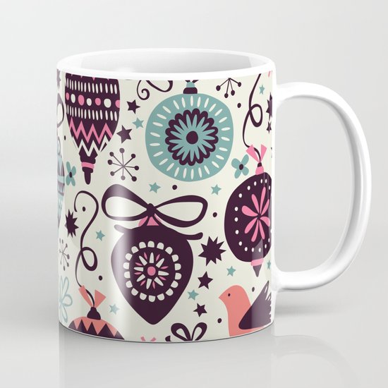Birds and Baubles Mug