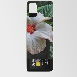White hibiscus Android Card Case