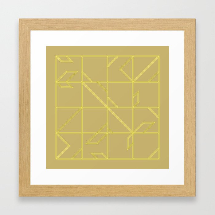 Abstract Pattern - 03 Framed Art Print