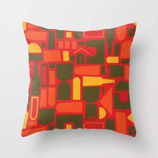 Brew City Throw Pillow