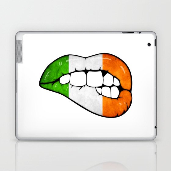 Irish lips Laptop & iPad Skin