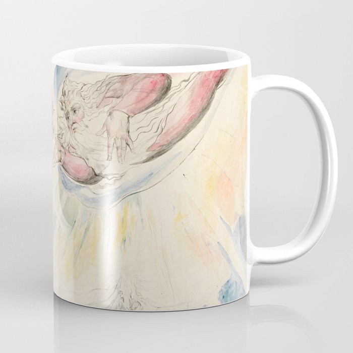 William Blake - St Peter and St James with Dante and Beatrice Coffee Mug