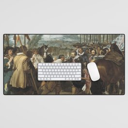 diego velazquez The Surrender of Breda Desk Mat