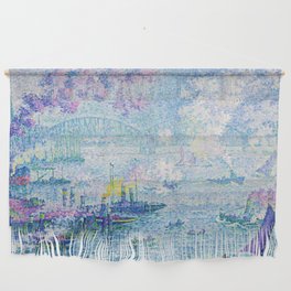 The Port of Rotterdam by Paul Signac (1907) Wall Hanging