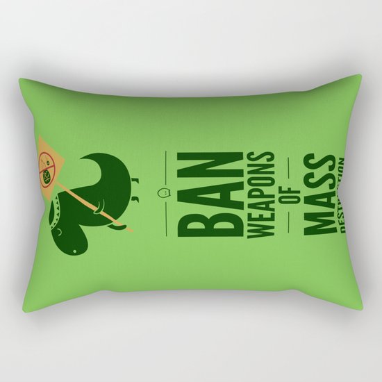 Occupy Jurassic Park Rectangular Pillow