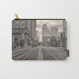 San Francisco Lockdown sepia  Carry-All Pouch