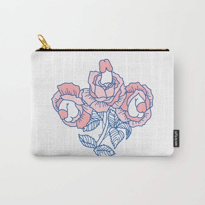 Blooming Carry-All Pouch