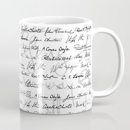 Literary Giants Pattern II Coffee Mug