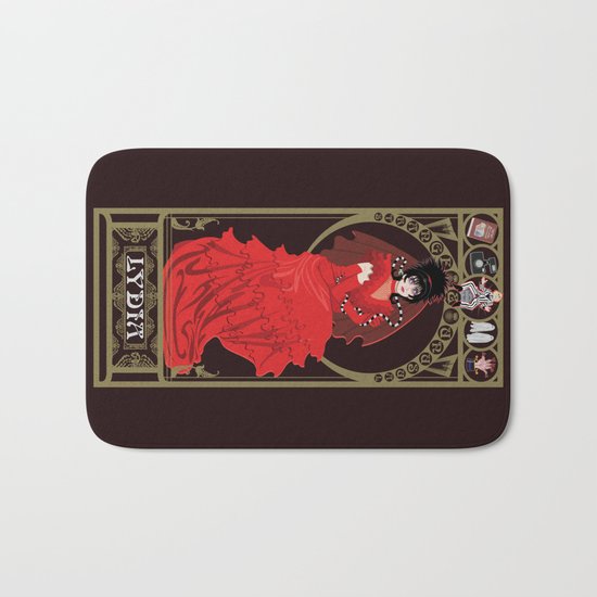 Lydia Nouveau - Beetlejuice Bath Mat