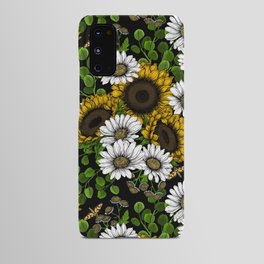 Sunflowers and daisies, summer garden 2 Android Case