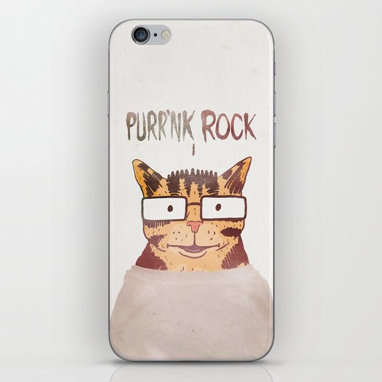 PURR'NK ROCK iPhone & iPod Skin