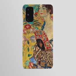 Gustav Klimt Lady With Fan Android Case