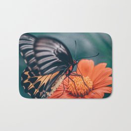Butterfly flower | Nature Bath Mat