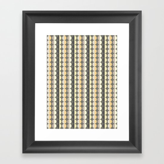 Scandi Strands Framed Art Print