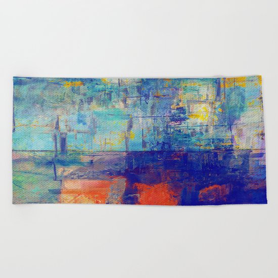 Lazy River Beach Towel