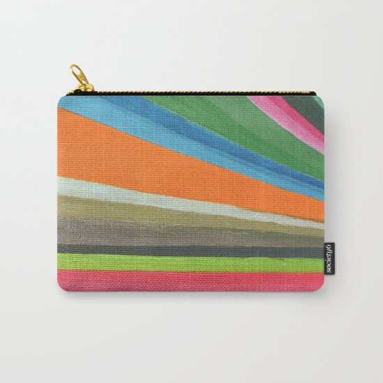Transforming Vertical Stripes Carry-All Pouch