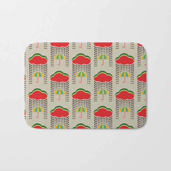 Refreshing watermelon Bath Mat
