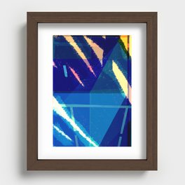 Glimmers of light  Recessed Framed Print