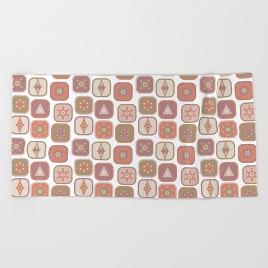 Abstraction . 12 . Geometry . Beach Towel